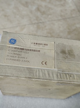 GE原装电源模块IC200PWR102J120240VA议价