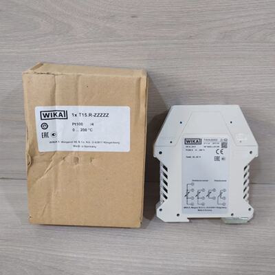 WIKA T15.RZZZZZ V1.1.4 PT1004 DIGITAL TEMPERATURE TRANSMITTE