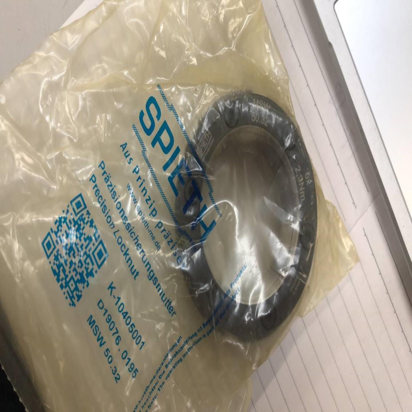 配件SPIETH螺母MSW5032 全新现货议价