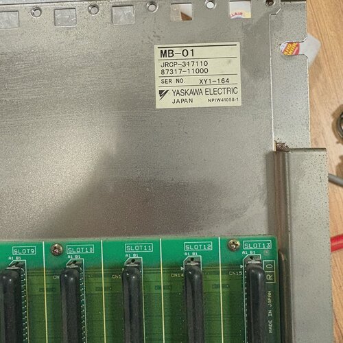询-JRCP317110MB01安川plc底座实物图拍