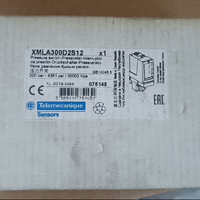 议价施耐德XMLA300D2S12机电式压力开关余
