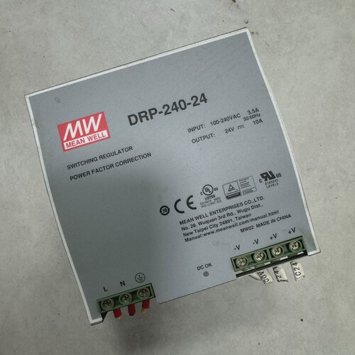 明纬开关电源DRP24024二手拆机件功能包好成色如-议价