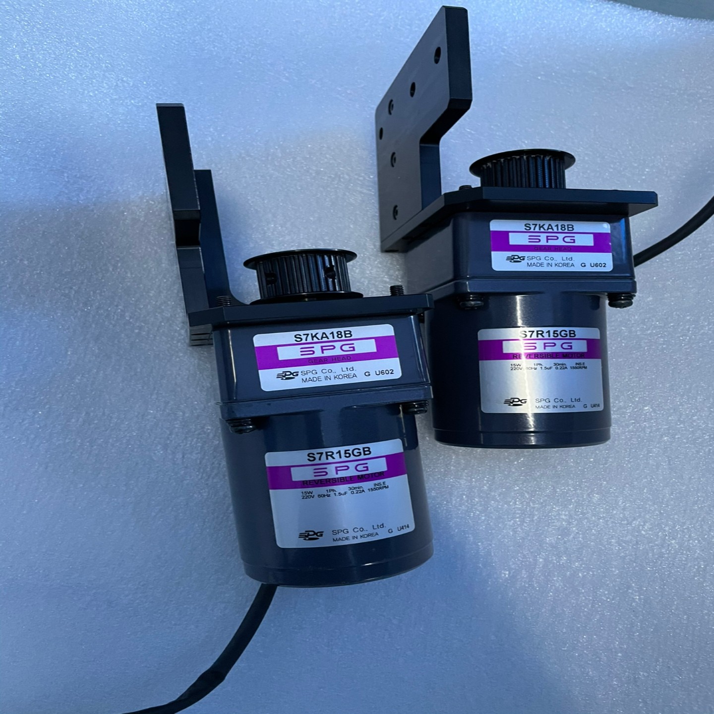 【请询价】韩国SPG 减速齿轮箱加电机S7R15GBS7KA18B