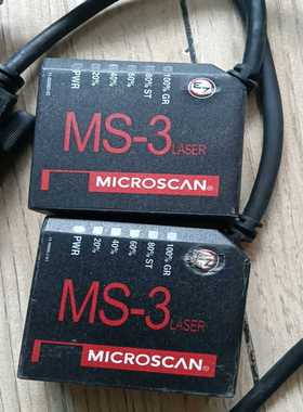 MICROSCAN 迈思肯 MS-3 激光条码扫瞄头，型号F~议价