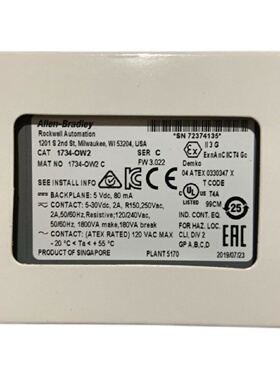 议价1734-IE2C 1734-OB4E 1734-IB4 1734-OW2 1734-EP24DC AB全新