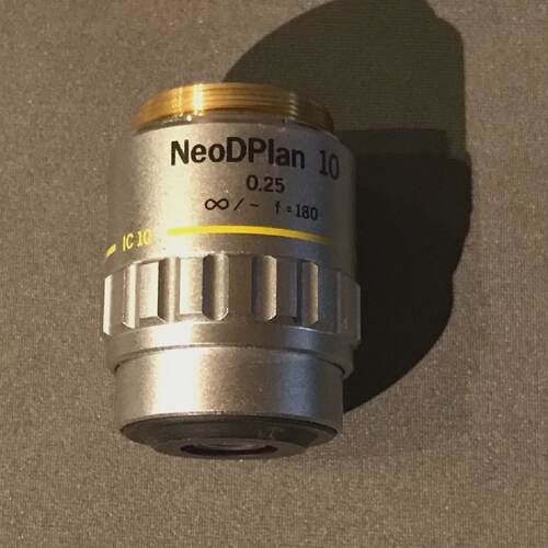 Olympus NEO DPlan 10 x  0.25 0 f180 objective