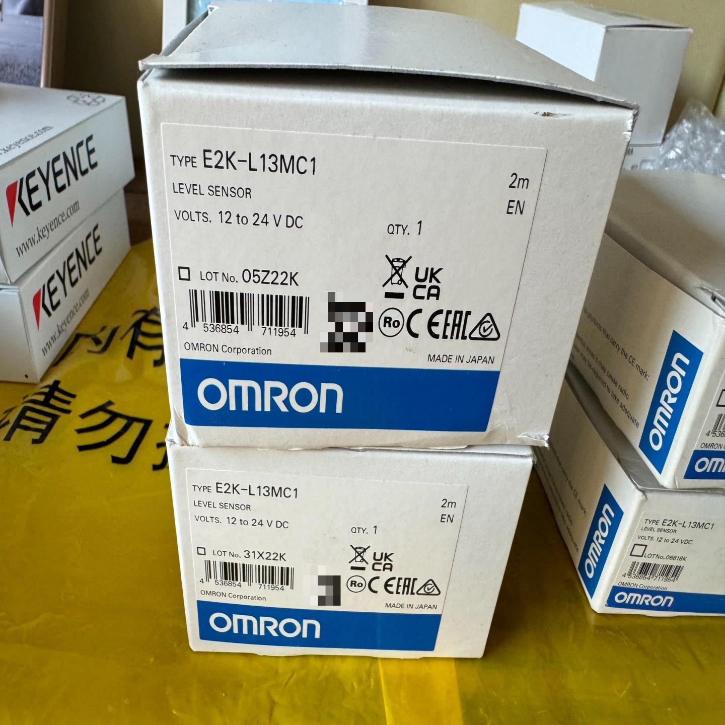 液位传感器E2K-L13MC1  批次不同(嚷嚷电子）