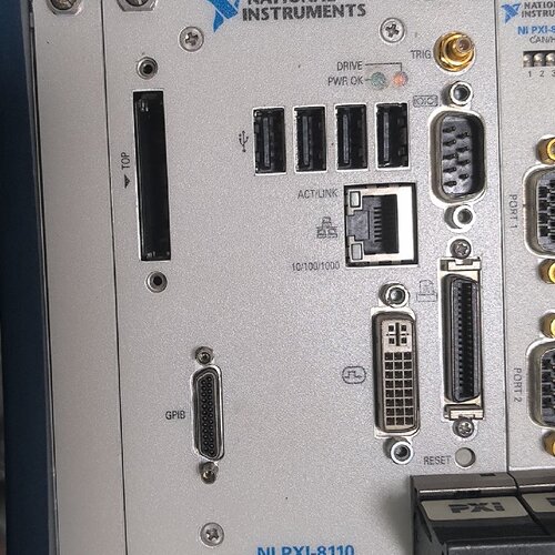 NIPXI8110模块win7系统自带2015版本L议价