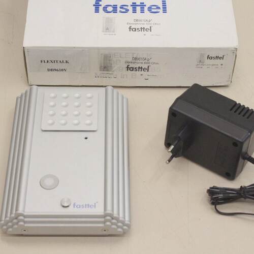 FASTTEL DB 9610 AV Doorphone 600 OHm Alu Trsprechanlage Deur