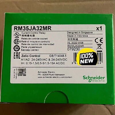 议价RM35JA32MR/W施耐德控制继电器电流监测全新原装正品现货质保