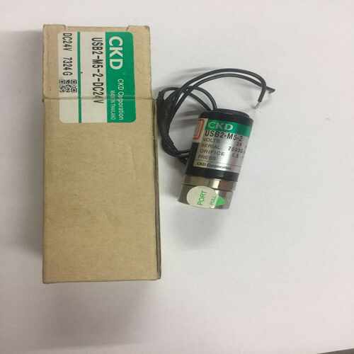 议价-日本CKD不锈钢电磁阀USB3-6-1/2-E全新原装真品DC24V实物拍