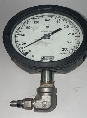 WEKSLERPRESSUREGAUGEGR2-20A-3S4-1/2