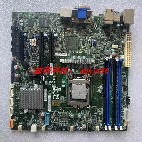 超微X11SSZF单路1151针服务器主板工作站C236芯片组IPMI原厂