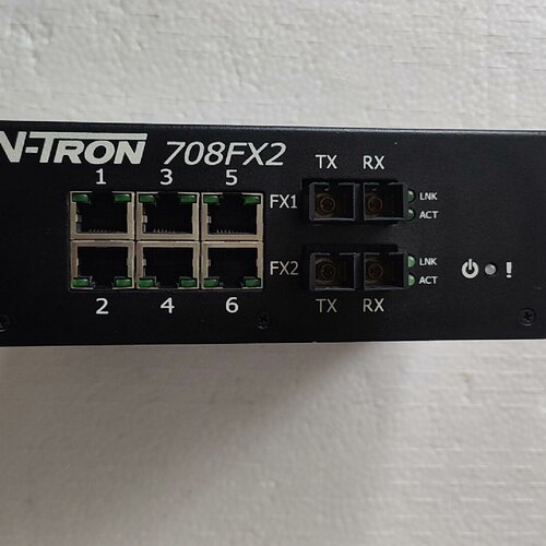 询-NTRON工业交换机708FX2SC两光六电