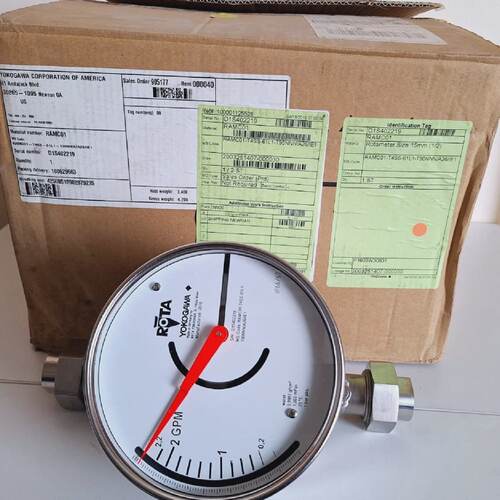 Rota Yokogawa RAMC01T4SS61L1T90NNNA26IE1 Flow Meter 02.2 gpm