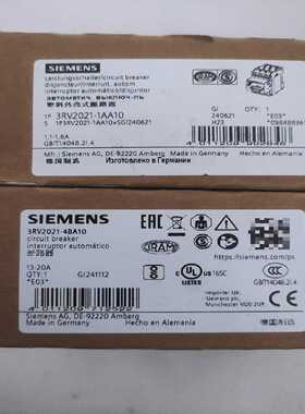 3RV2021-1AA10，有1个。3RV2021-4询价