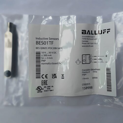 询价/巴鲁夫常闭式金属接近开关BES01TFBESQ08ZC