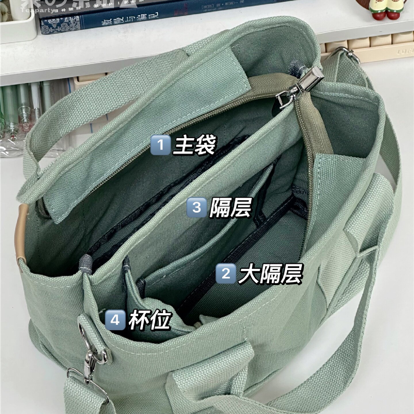 日系ins风学生帆布包女学院风小清新斜挎包简约休闲百搭单肩包包