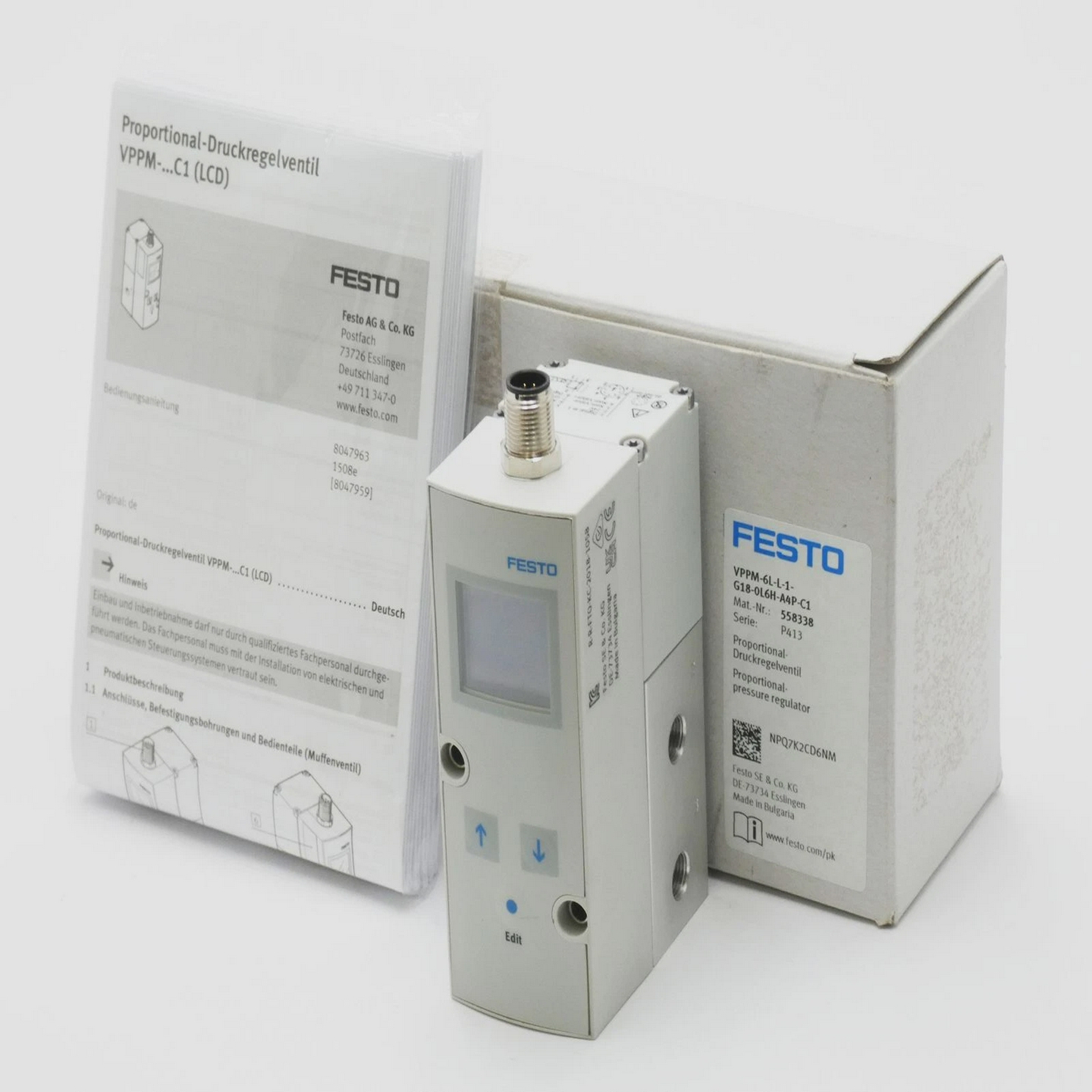 FestoVPPM-6L-L-1-G18-0L6H-A4P-C1VPPM6LL1G180L6HA4PC155833