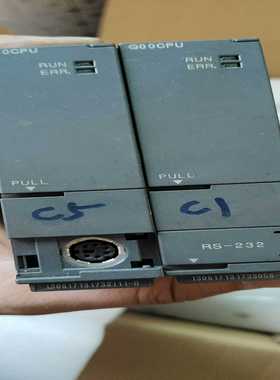 三菱Q00CPUPLC模块，实物拍摄，拆机件，功能正常。编--议价商品