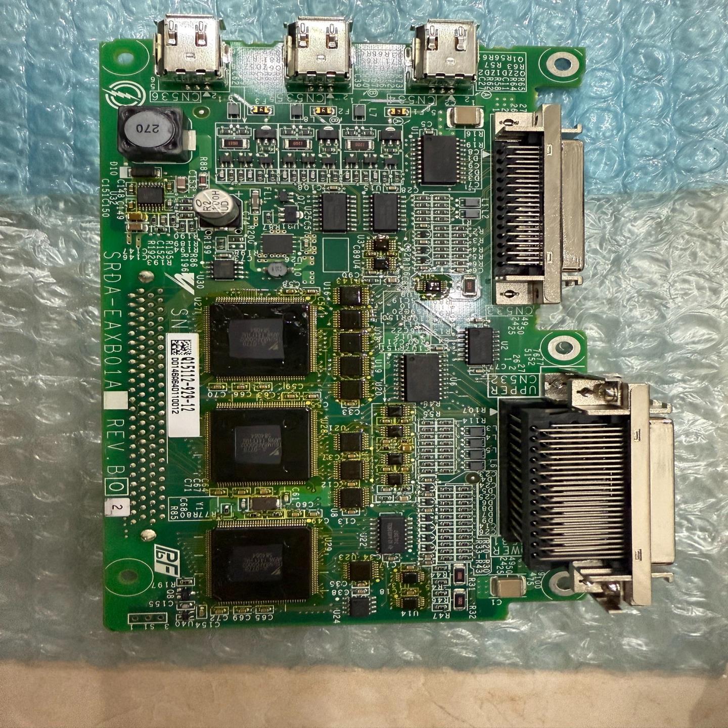 议价产品安川机器人dx100外部轴控制板srda-eaxb01a成色