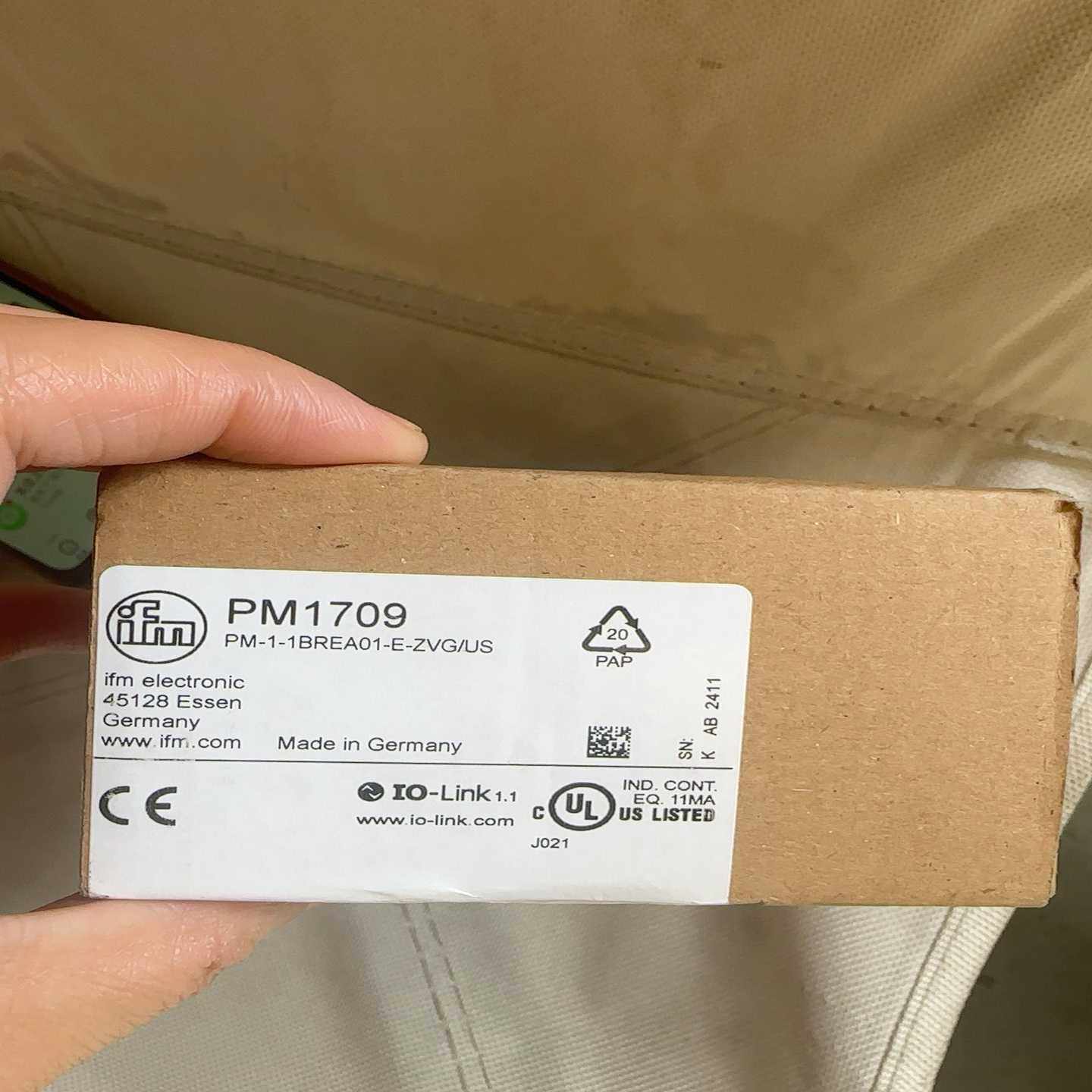 易福门传感器PM1709--议价商品