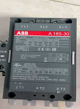 接触器A185-30220V-230V1台询价