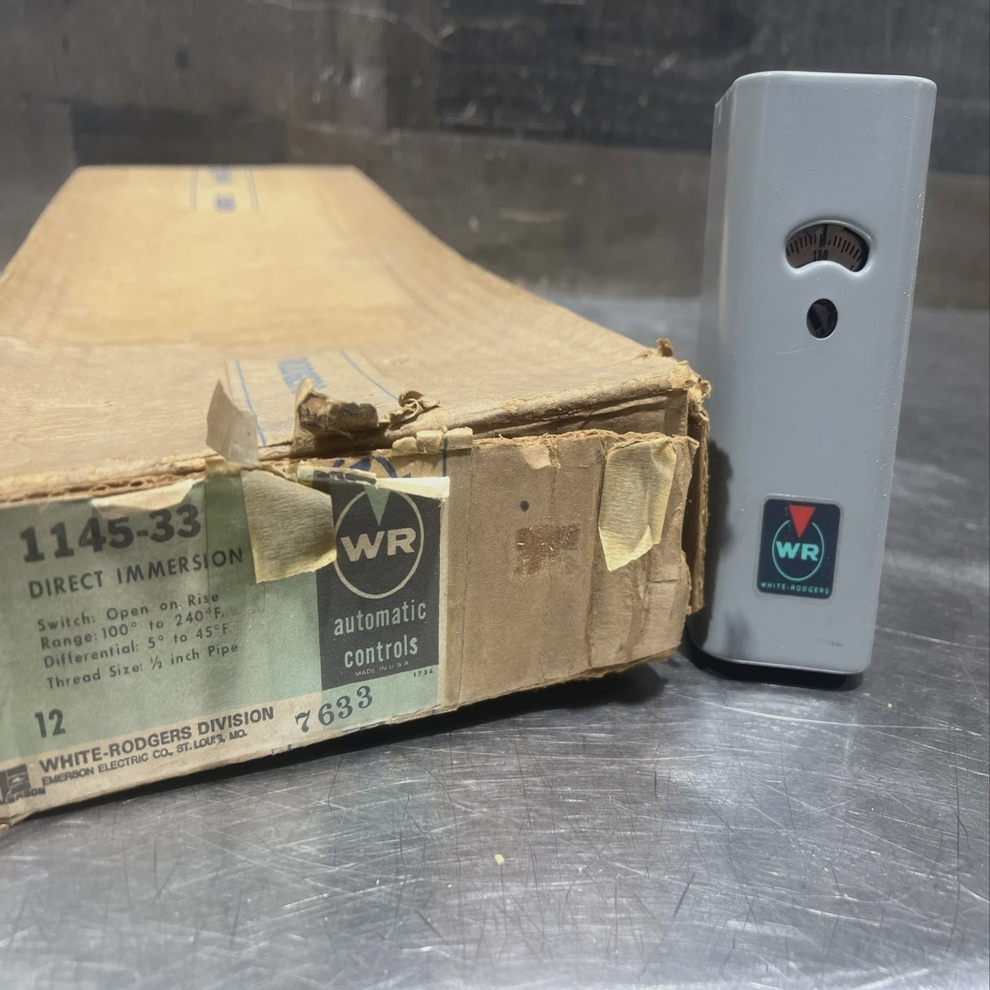 White-Rodgers1145-33气候白色罗杰斯100/240F开放式上升Nos