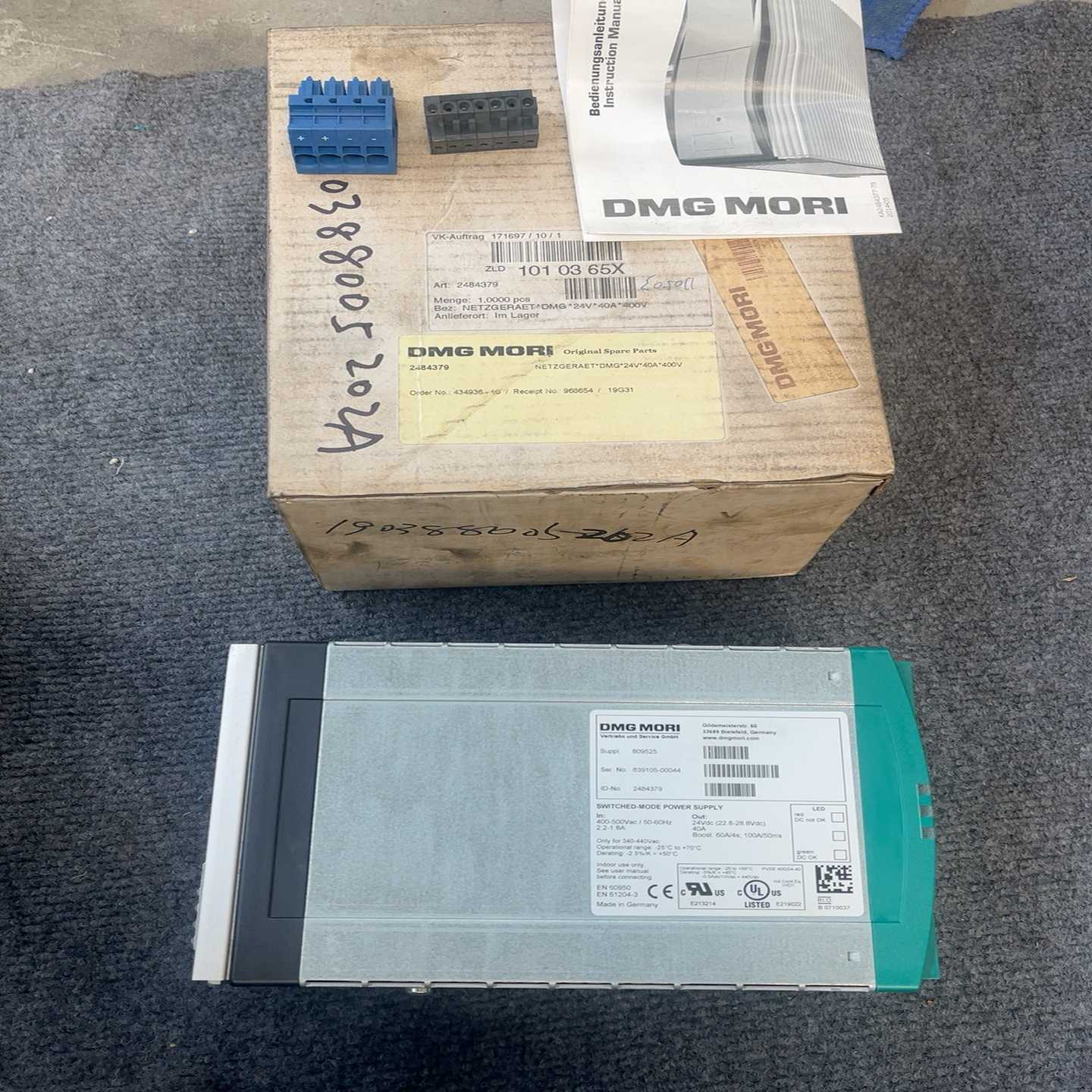 全新DMGMORI德玛吉电源809525，DMG机床用开关电--议价商品