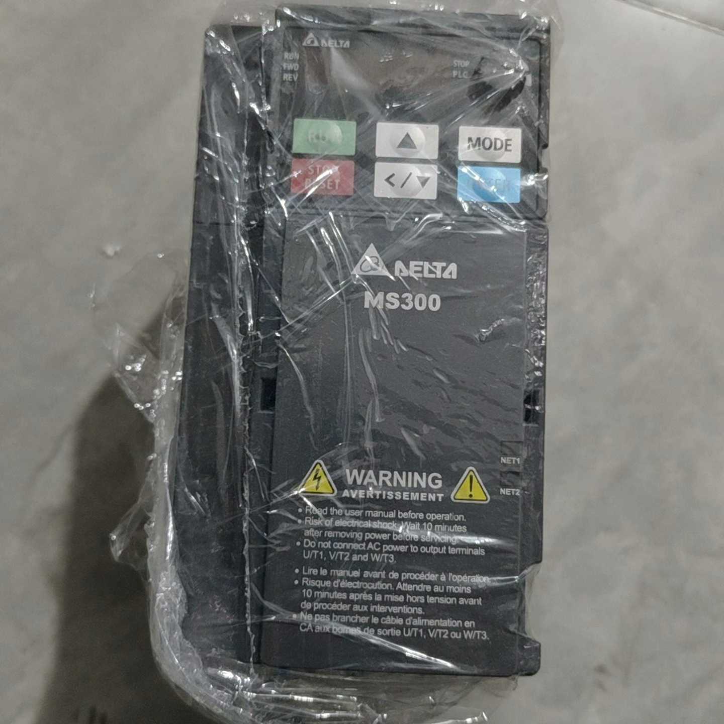 台达变频器NS3003.7KW变频器VFD9A0MS43A--议价商品