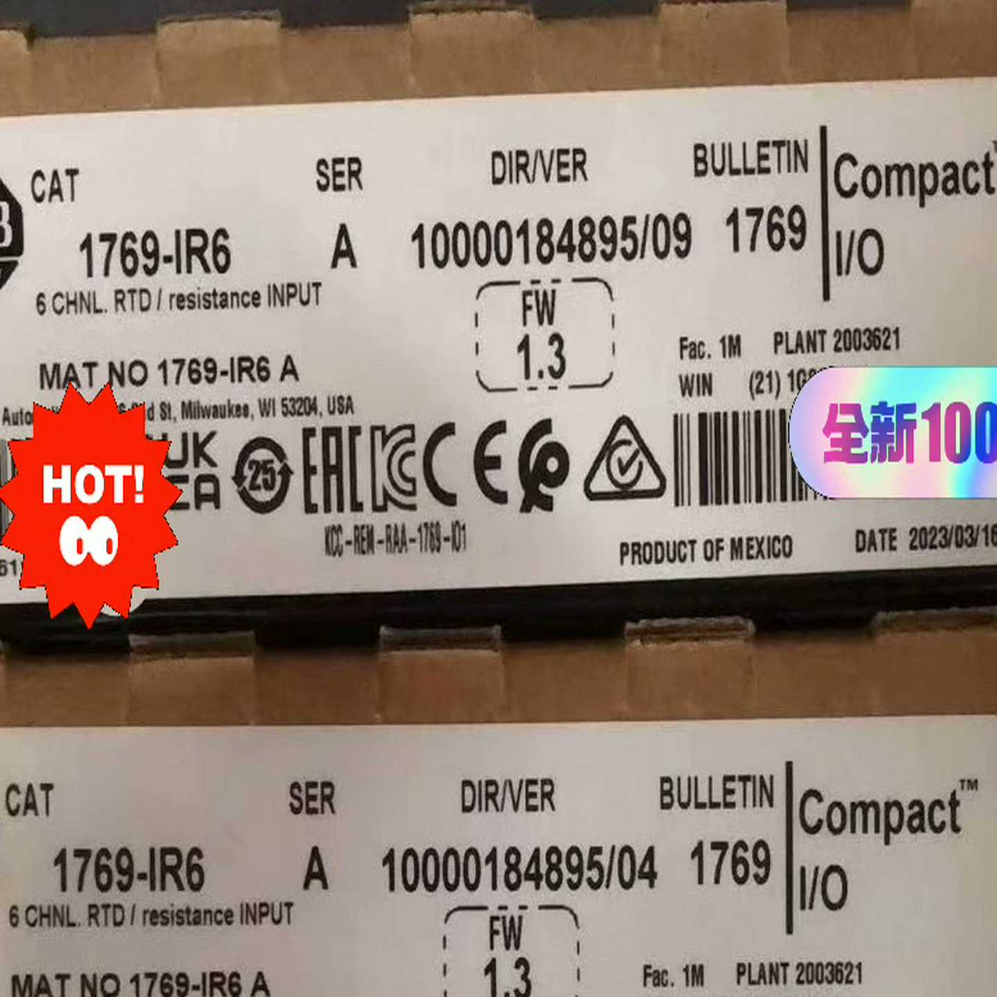 AB1769-IR6带价聊聊AB1734-4IOL询价