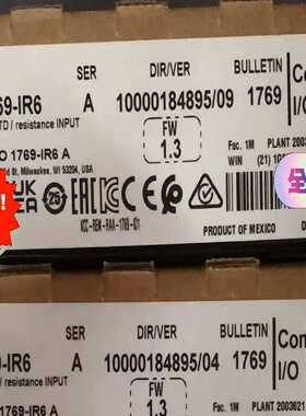 【星慕电子】AB 1769-IR6 带价聊聊 AB 1734-4IOL