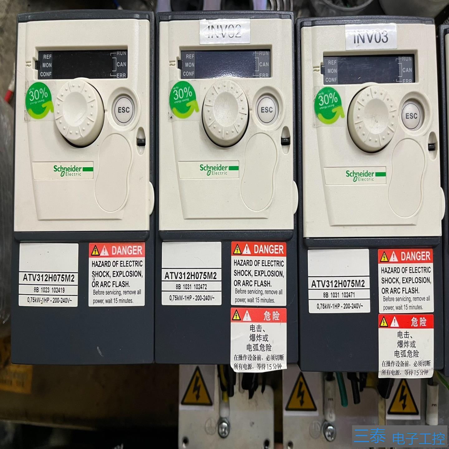 ATV312H075M2 变频器 075KW 220，议价