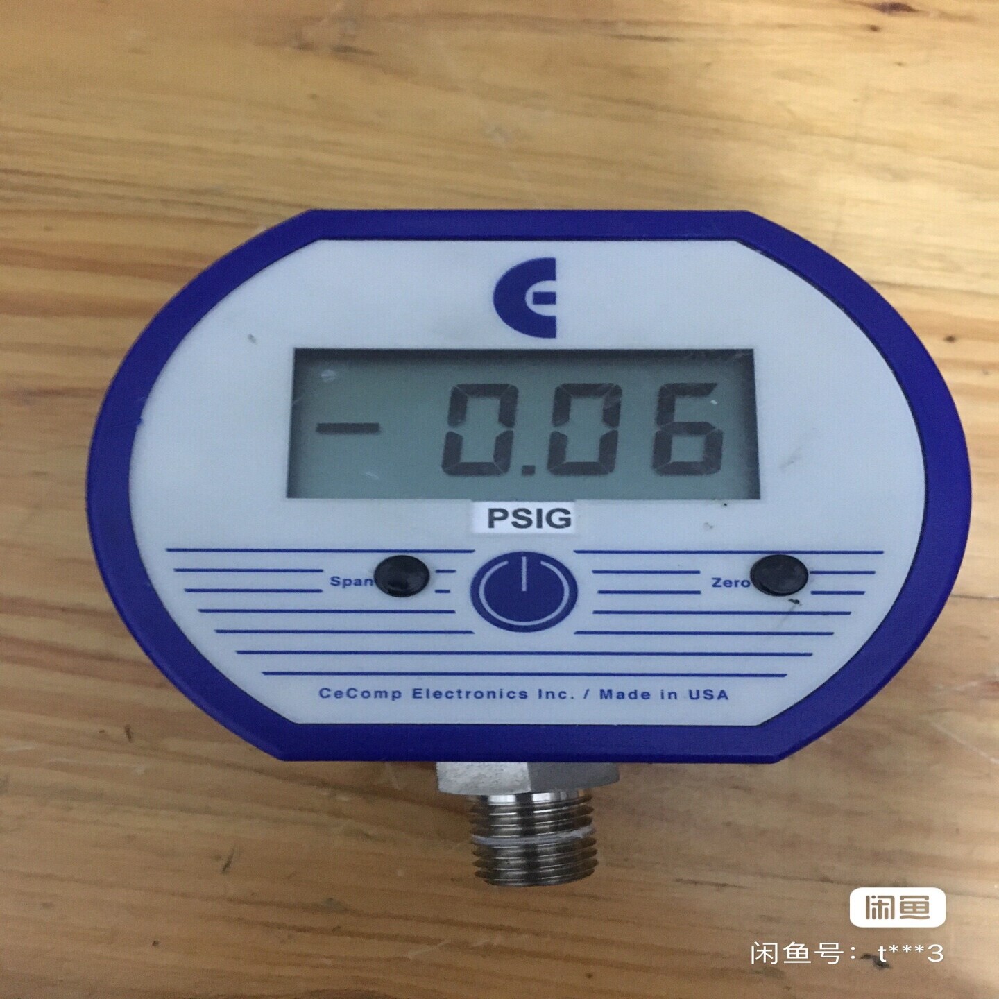 【请询价】CECOMP DPG1000B15PSIG-5数字压力表 拆