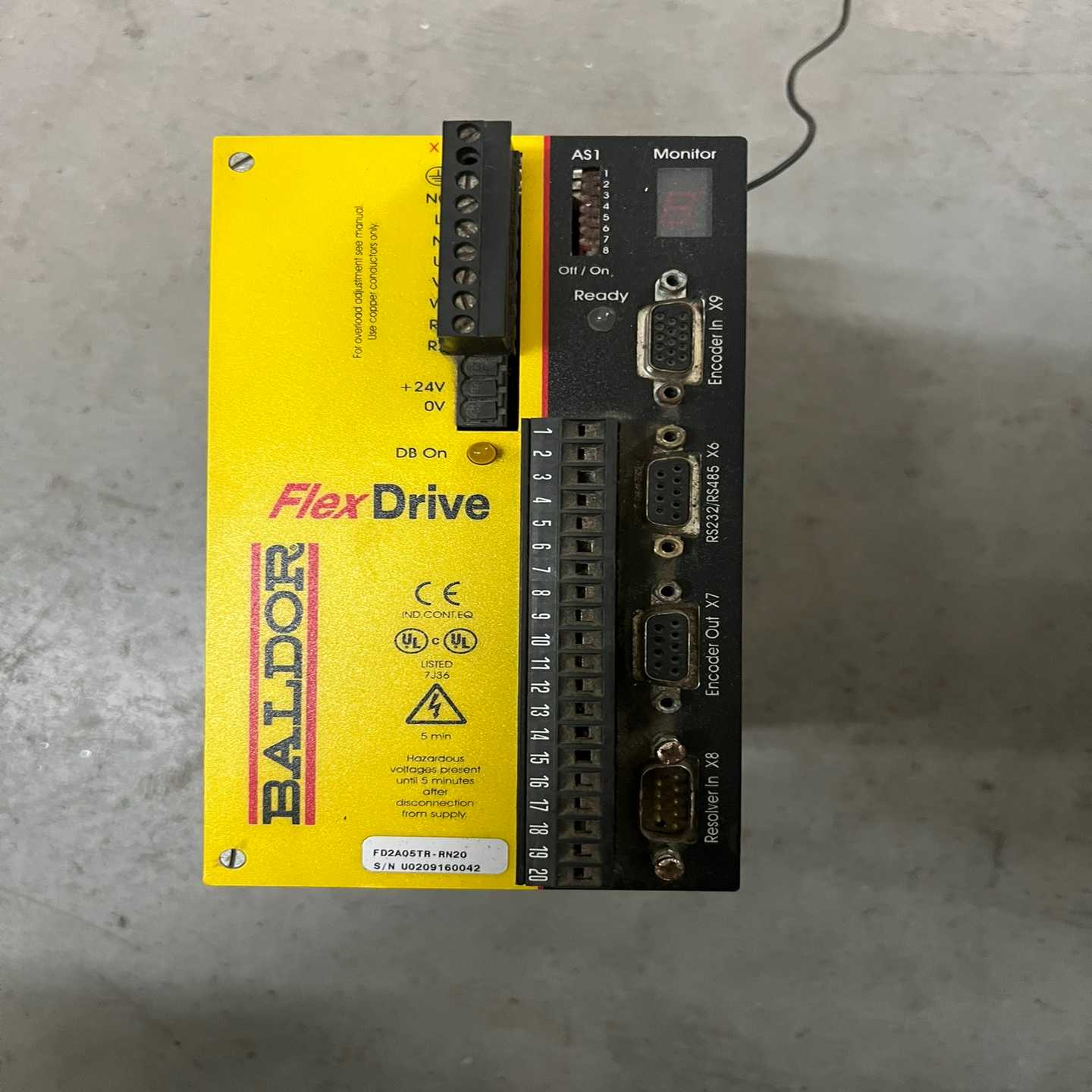 BALDOR葆德伺服驱动器 FD2A05TR-RN20，【侨报商行】