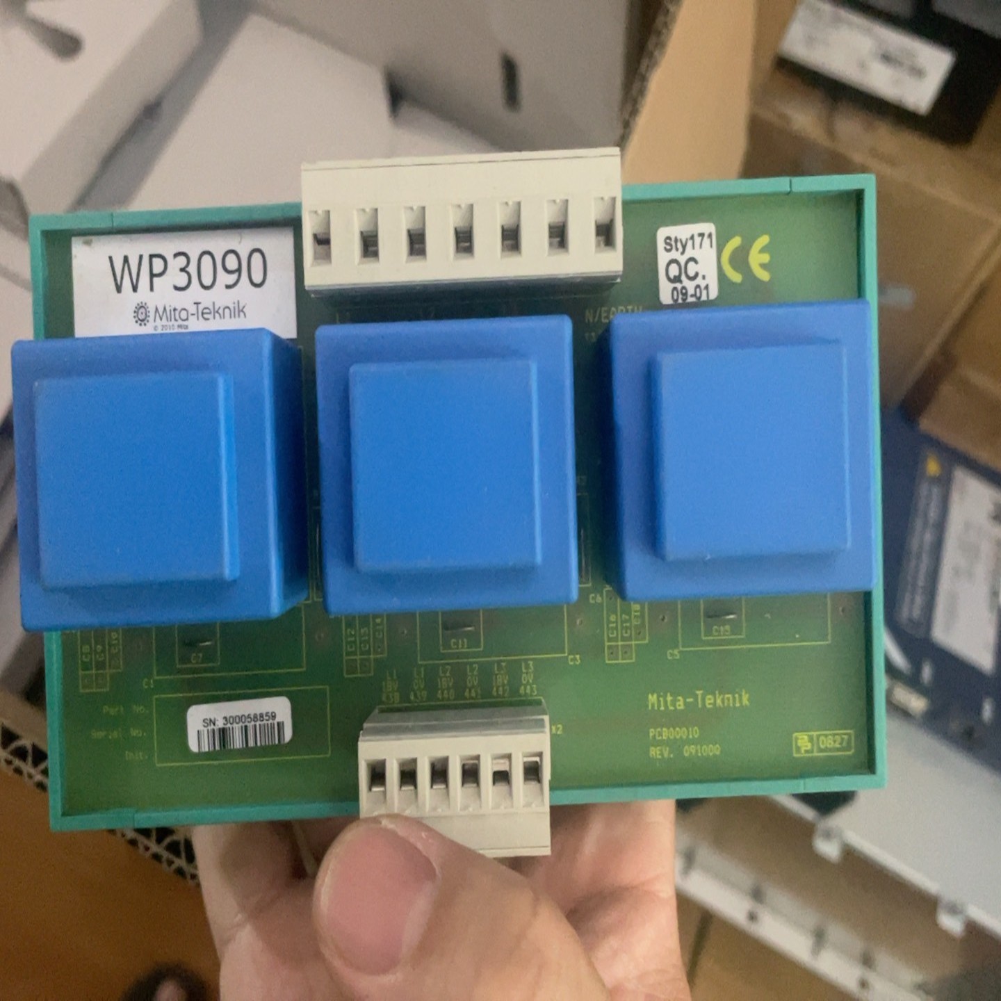 询价Mita-Teknik电压测量模块WP3090，全新原装，带
