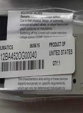 咨询-ASCONUMATICS/纽曼蒂克电磁阀L12BA452