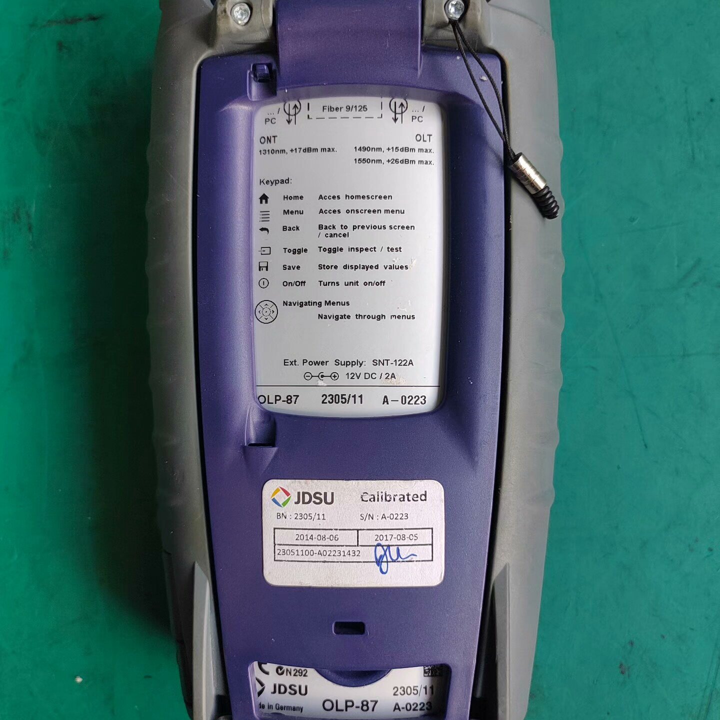 JDSU手持光功率计OLP-87 PON光功率表--议价商品