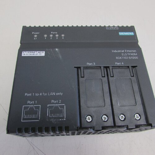 西门子ELSTP40M6GK11026AB004端口工业以太网模块很好MOFFER