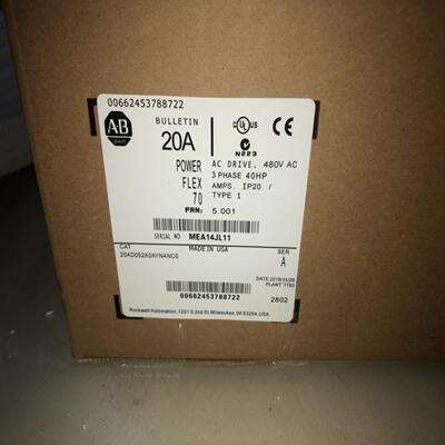 AB变频器 20AC060A0AYNANC0 20ad052d065a0aynanc0
