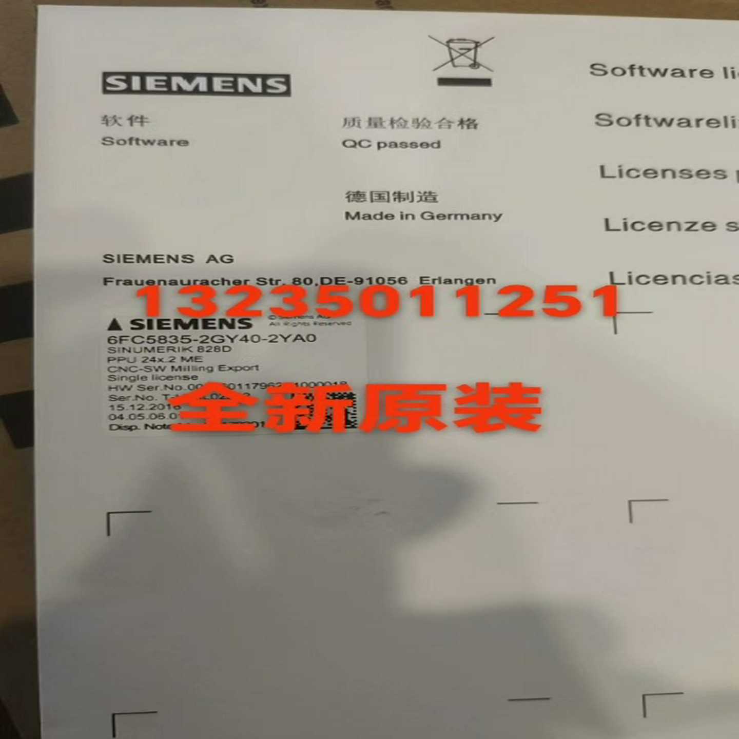 6FC5834-2GY40-4YA03800询价