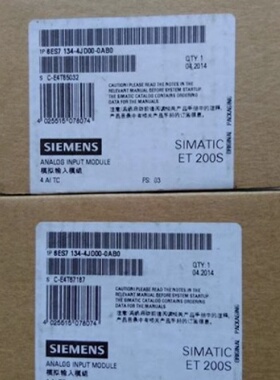 议价西门子6ES7134-4JD00-0AB0ET200S模拟量输入模块6ES71344JD00