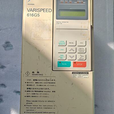 安川G5系列变频器CIMRG5A22P22.2KW22，议价商品