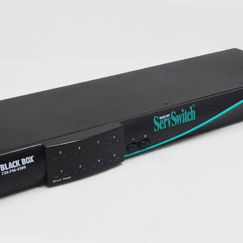 Black Box SW722AR5 7247465500 ServSwitch 100240V AC used