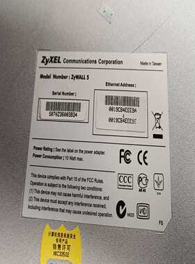 ZYXEL zyWALL5交换机~询价