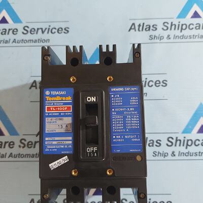 Terasaki TL100F Tembreak Enclosure Circuit Breaker 3 Pole AC