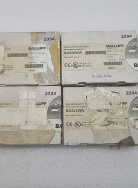 BALLUFF BOS00WW PHOTOELECTRIC SENSOR BOS 21MPALE10S4 SET OF