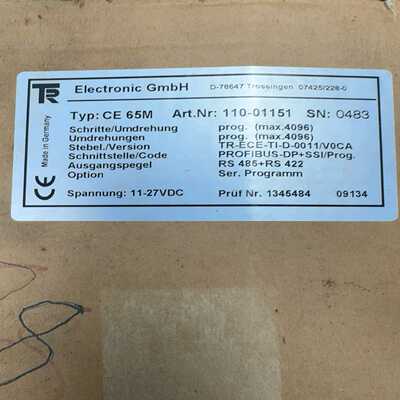-【全新原装】德国TRElectronic编码器CE--议价商品