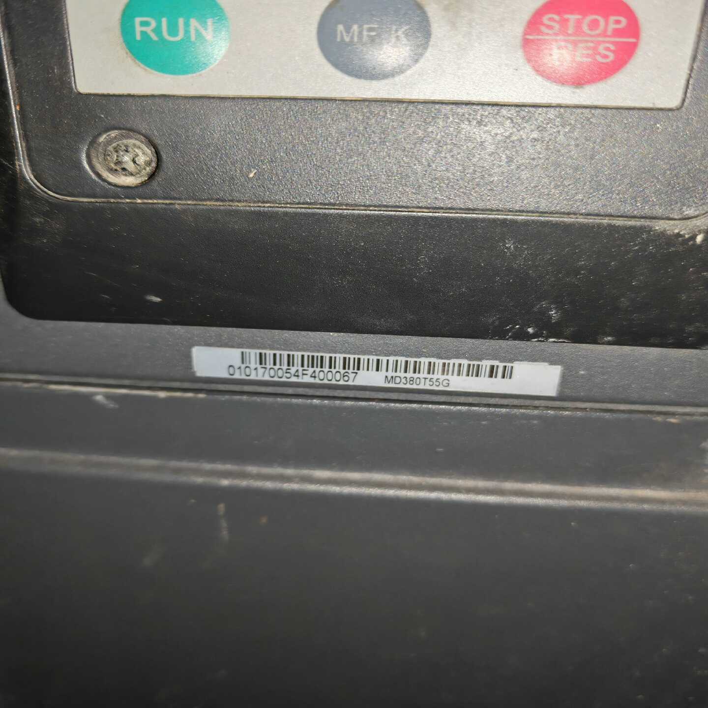 议F价汇川MD380变频器55kw现货/维修