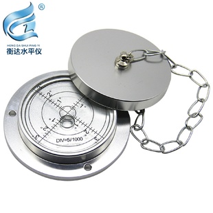 吊车水平仪带保护盖水准仪钻井机水平气泡泵车水准泡打桩机水平表